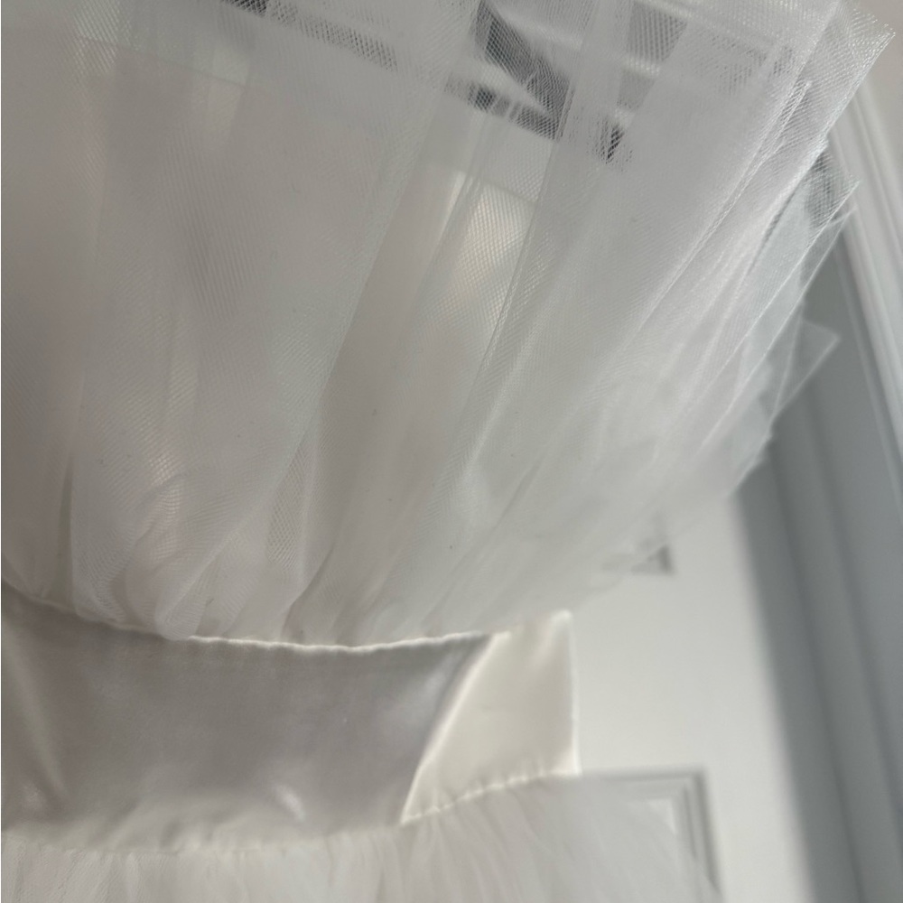 Katie May White Layered Tulle Dress - Picture 5 of 6
